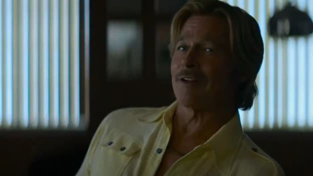 Brad Pitt Is Back For Round 2 In Surprise Big Game Trailer For THE ADVENTURES OF CLIFF BOOTH