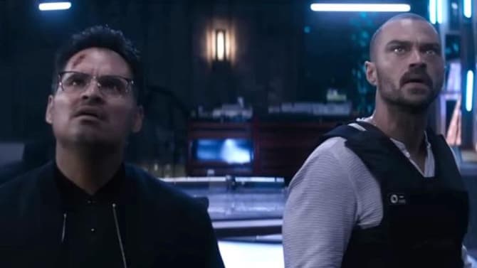 SECRET HEADQUARTERS Stars Michael Peña & Jesse Williams Talk Supervillains And Suiting Up (Exclusive)