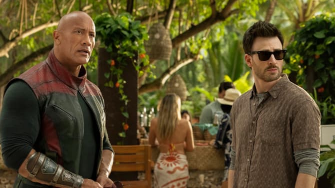 RED ONE: New Trailer Sends Chris Evans & Dwayne Johnson On A High Stakes Mission To Save Santa