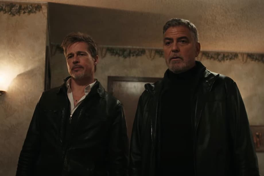 George Clooney & Brad Pitt Partner Up In Action-Packed New Trailer For Jon Watts' WOLFS