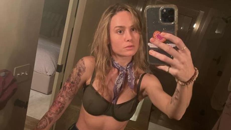 FAST X Star Brie Larson Shows Off Her Tats In Possible BTS Photos From The Next FAST & FURIOUS Movie