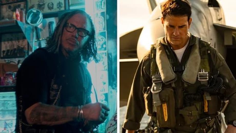 Mickey Rourke Calls TOP GUN Star Tom Cruise &quot;Irrelevant&quot; And Says He's Played The Same Part For 35 Years