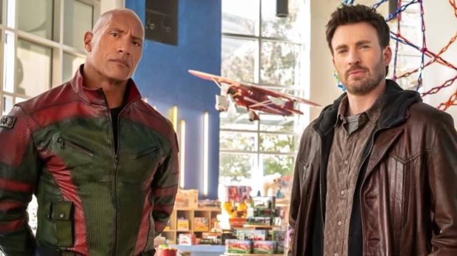 RED ONE: First Look At Dwayne Johnson And Chris Evans Revealed As SPIDER-MAN Star J.K. Simmons Joins Cast