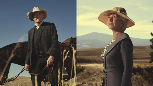 1923: Harrison Ford And Helen Mirren Cowboy Up In First-Look Photos ...